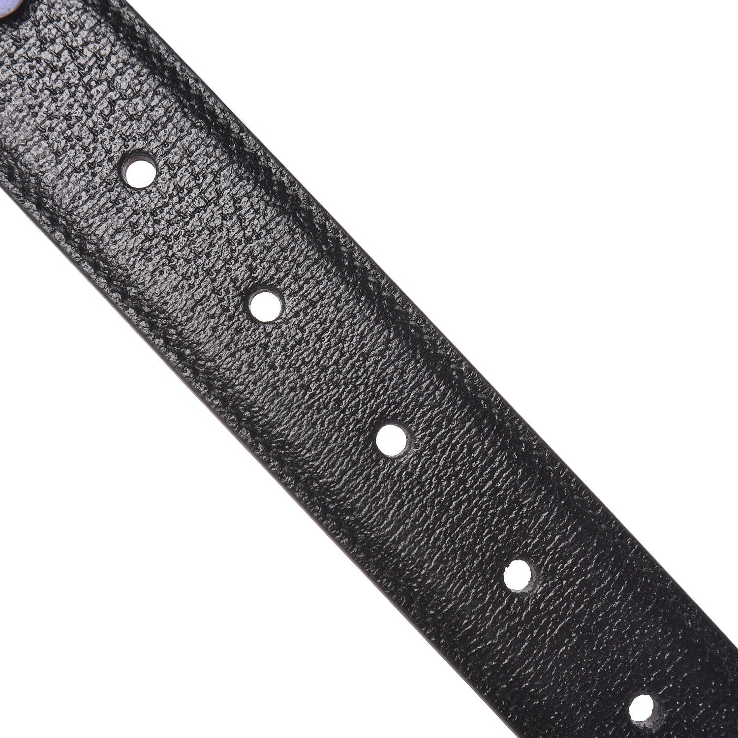Gucci Textured Dollar Calfskin 30mm Belt 95 38 Black 5 of 6