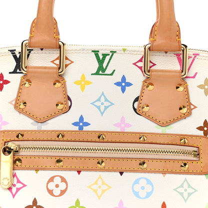 Louis Vuitton Monogram Multicolor Alma White 7 of 10