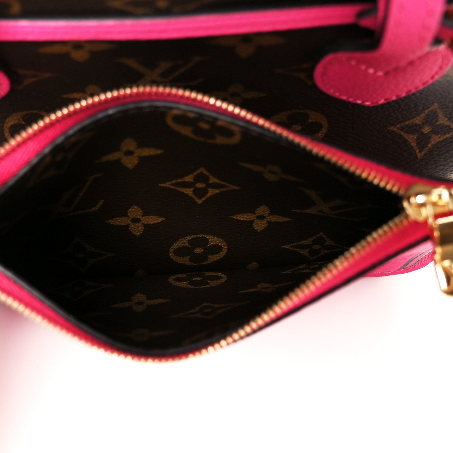 Louis Vuitton Monogram Neverfull Inside Out Bandouliere BB Rose Pondichery 6 of 10