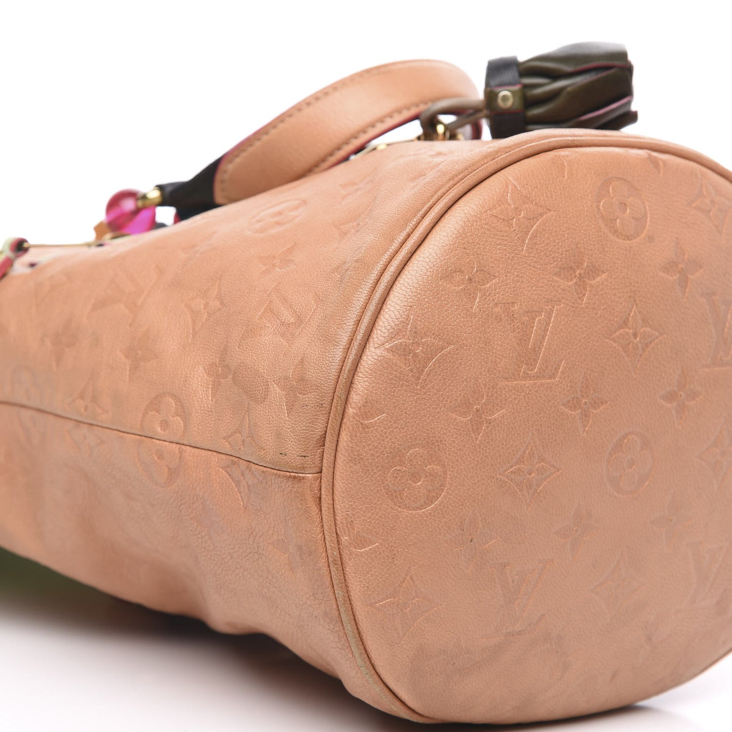 Monogram Goatskin Underground Duffle Bag Rose