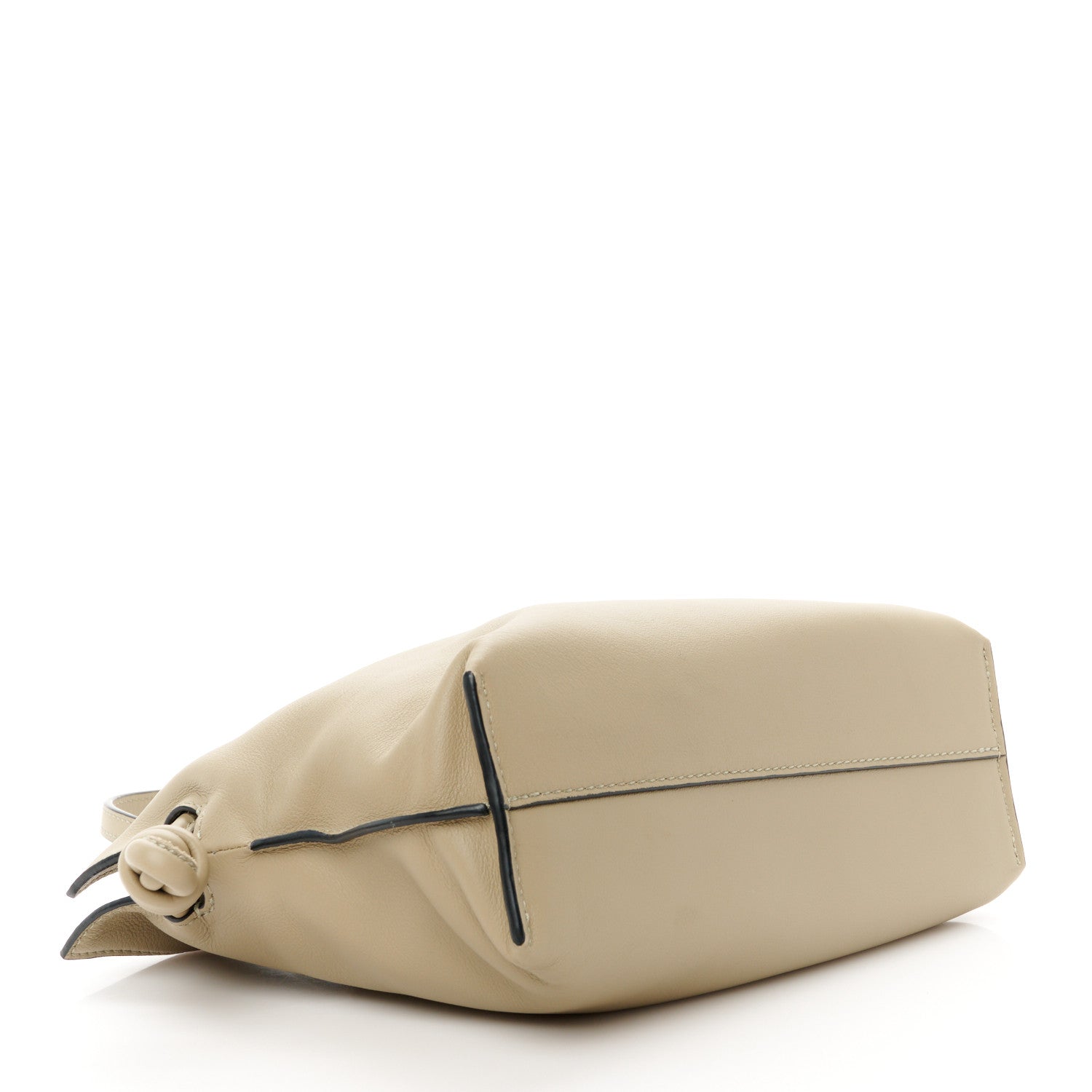Loewe Calfskin Mini Flamenco Knot Clutch Clay Green 4 of 11