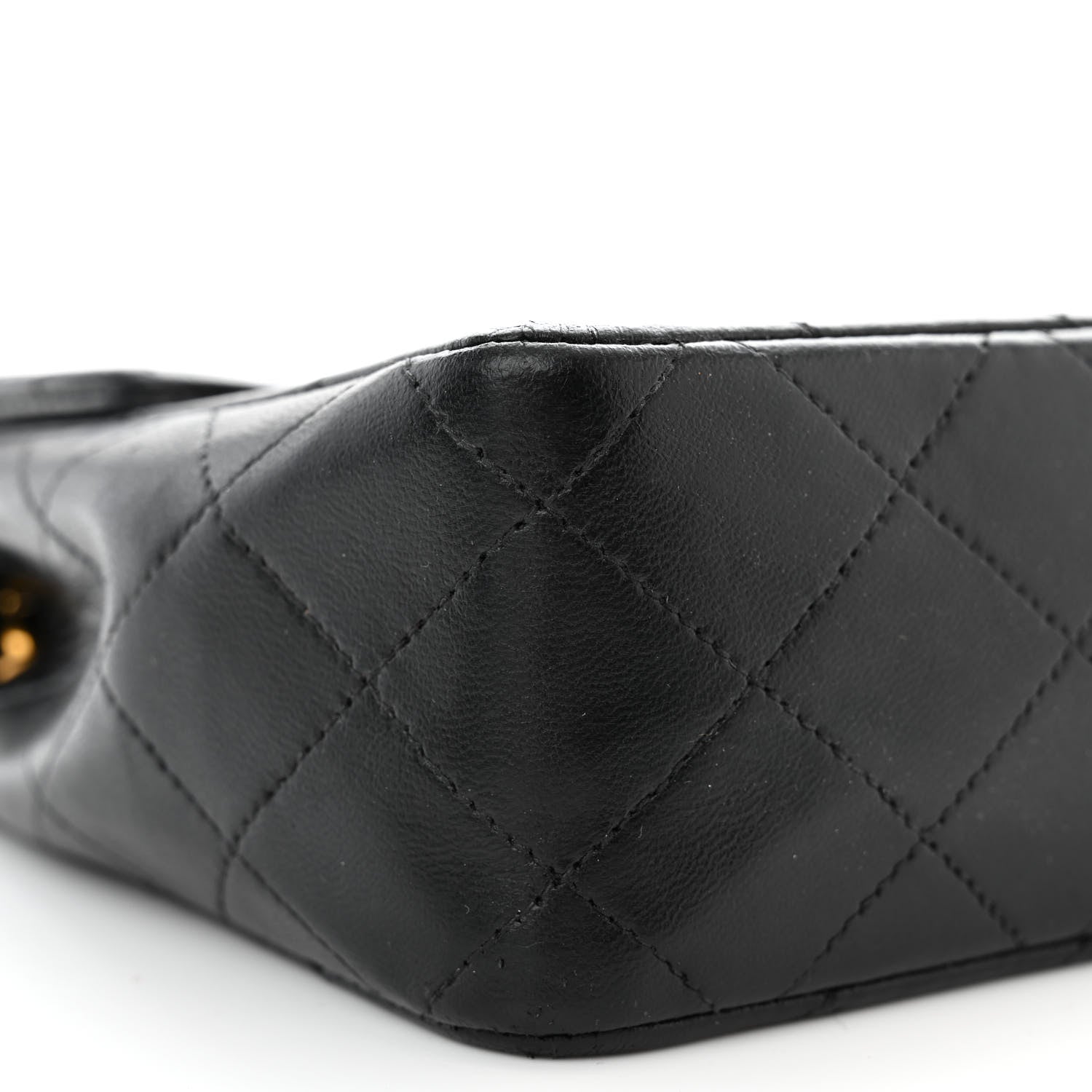 Chanel Lambskin Quilted Small Single Flap Bag Black 10 of 12