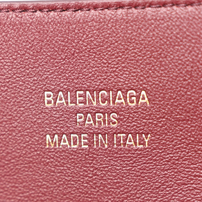 Balenciaga Smooth Calfskin Small Bel Air Carry All Bag Dark Burgundy 6 of 9