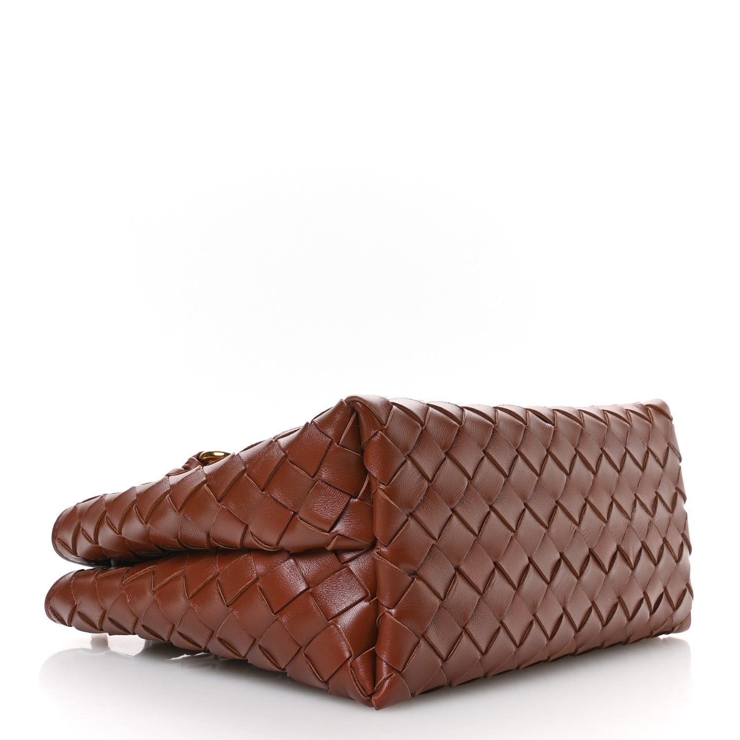 Bottega Veneta Nappa Intrecciato Small Andiamo Shoulder Bag Sapele 4 of 10