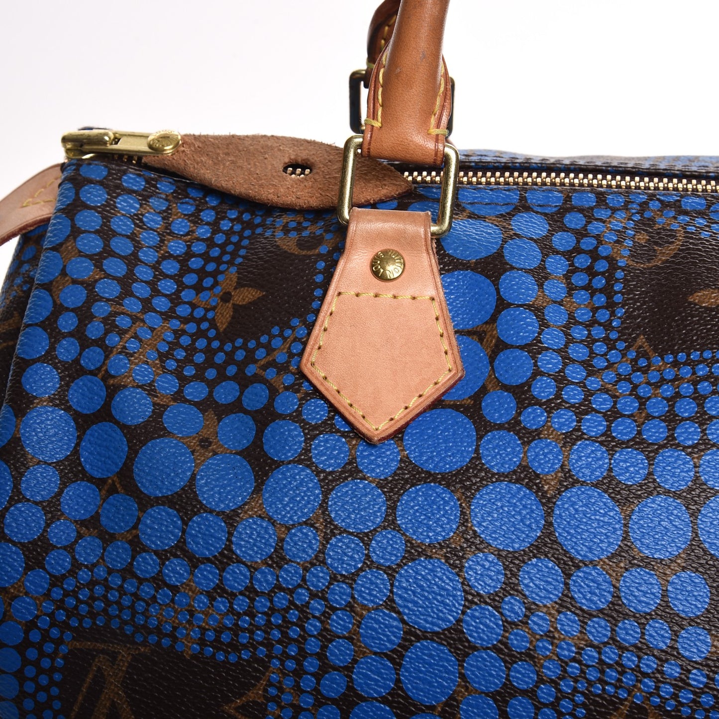 Monogram Kusama Town Speedy 30 Blue