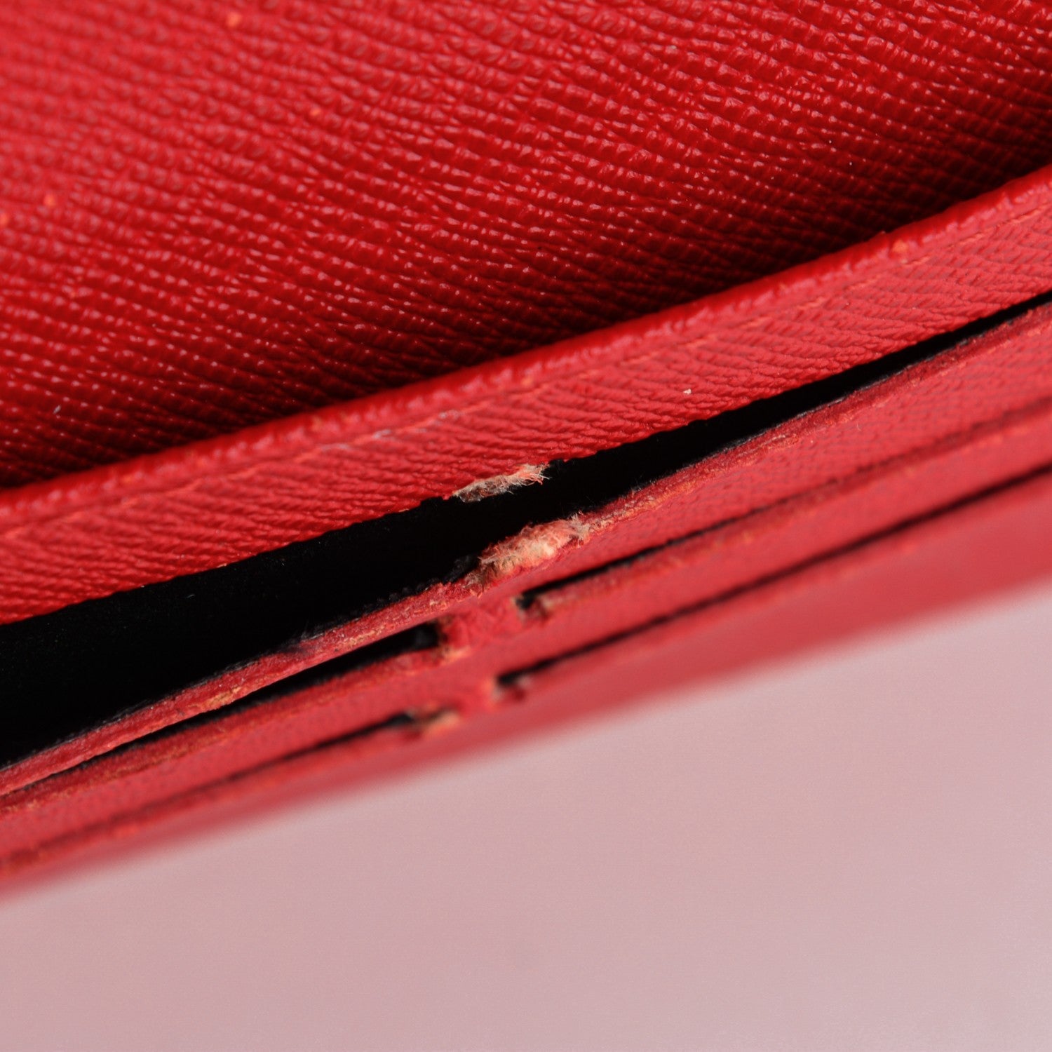 Louis Vuitton Epi Porte Tresor International Wallet Castillan Red 8 of 10