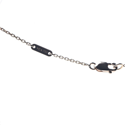 Van Cleef & Arpels 18K Rose Gold Carnelian Sweet Alhambra Heart Pendant Necklace 4 of 7