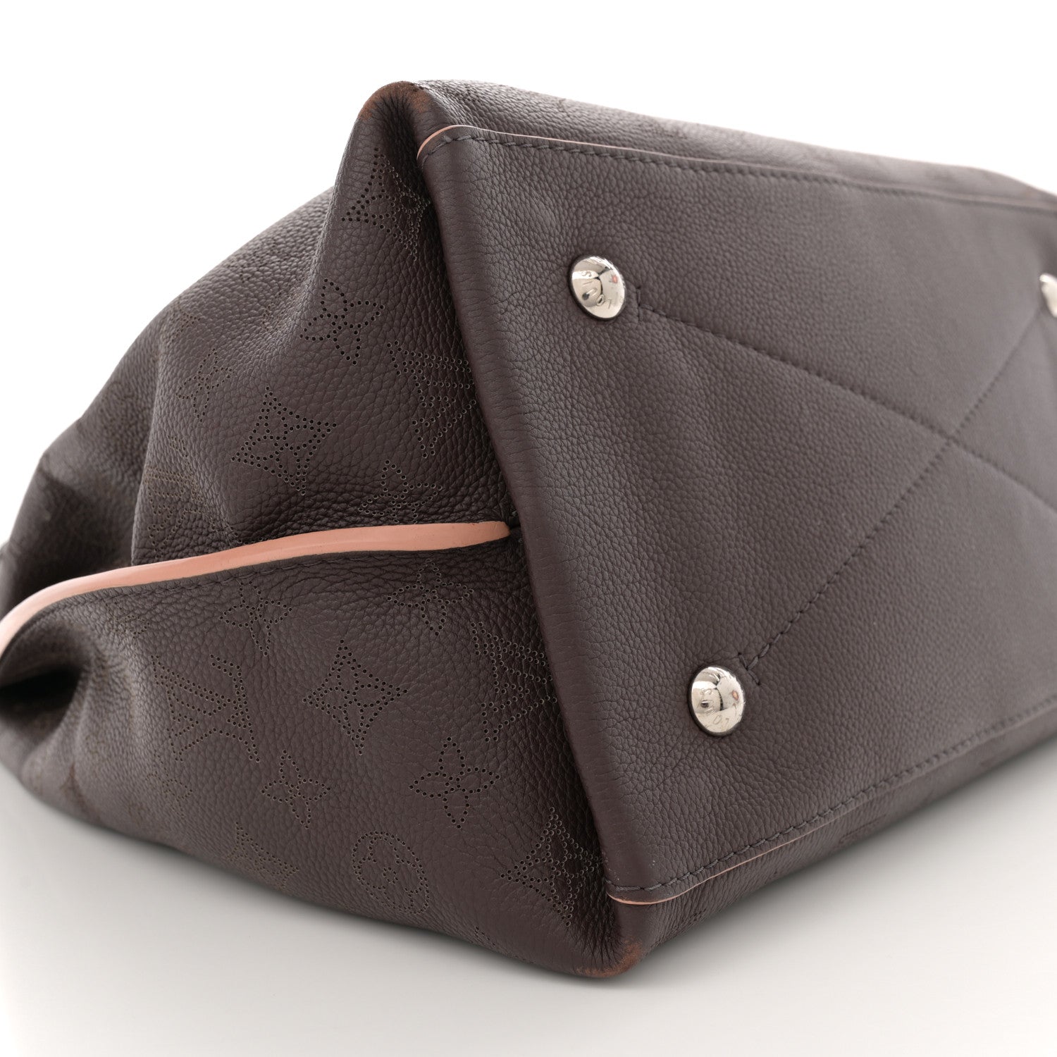 Louis Vuitton Mahina Carmel Hobo Chocolate 8 of 11