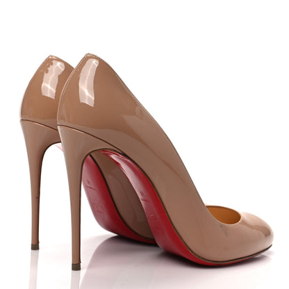 Christian Louboutin Patent Simple 110 Pumps 40 Nude 4 of 9