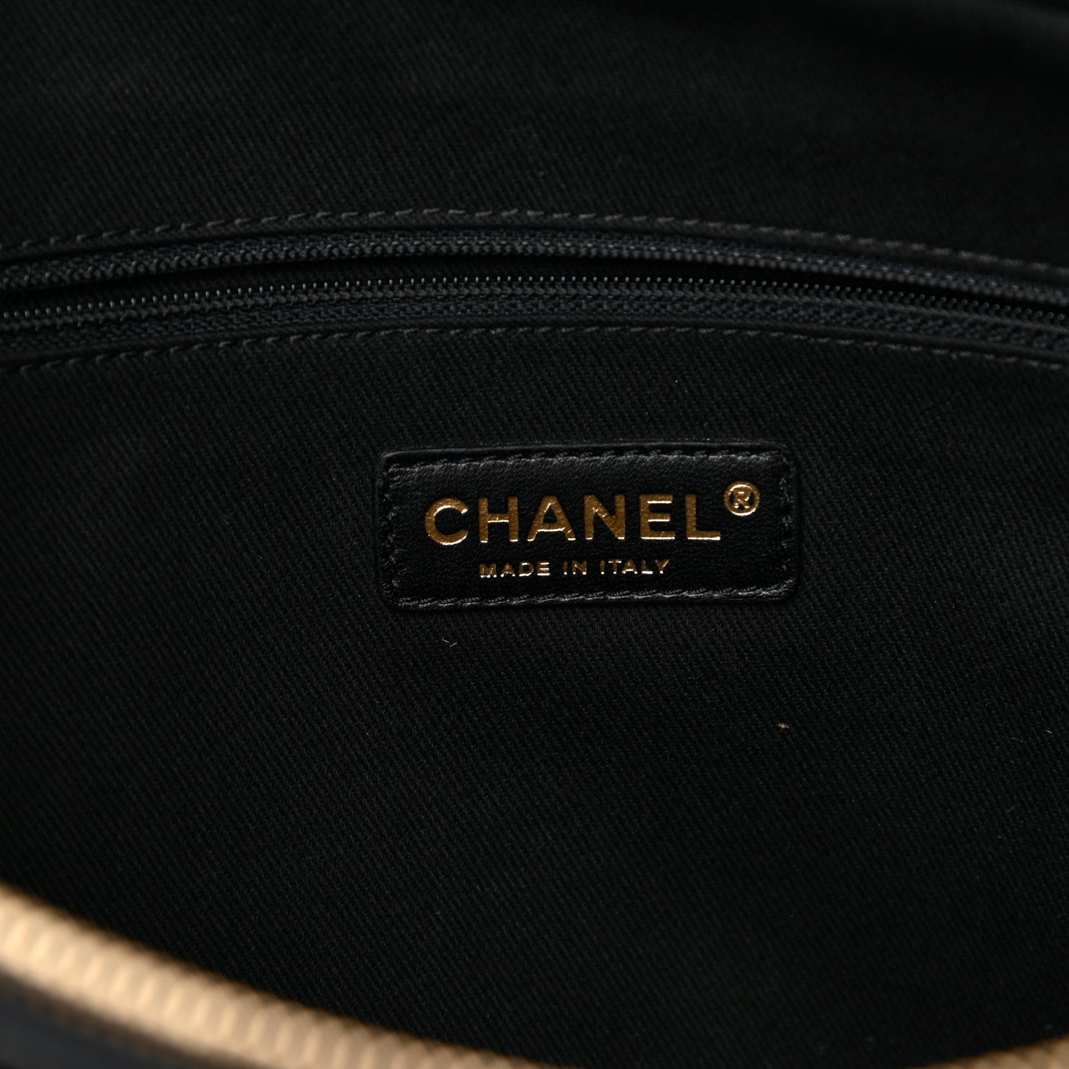 Chanel Lambskin Jersey Scales Camera Case Black 6 of 13