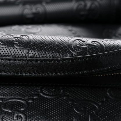 Gucci Calfskin GG Tennis Embossed Backpack Black 10 of 10