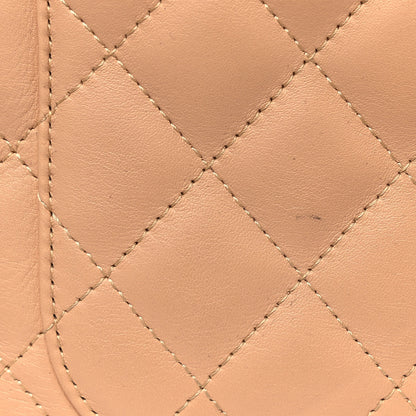 Chanel Calfskin Quilted Small Cambon Multipocket Reporter Beige 17 of 18