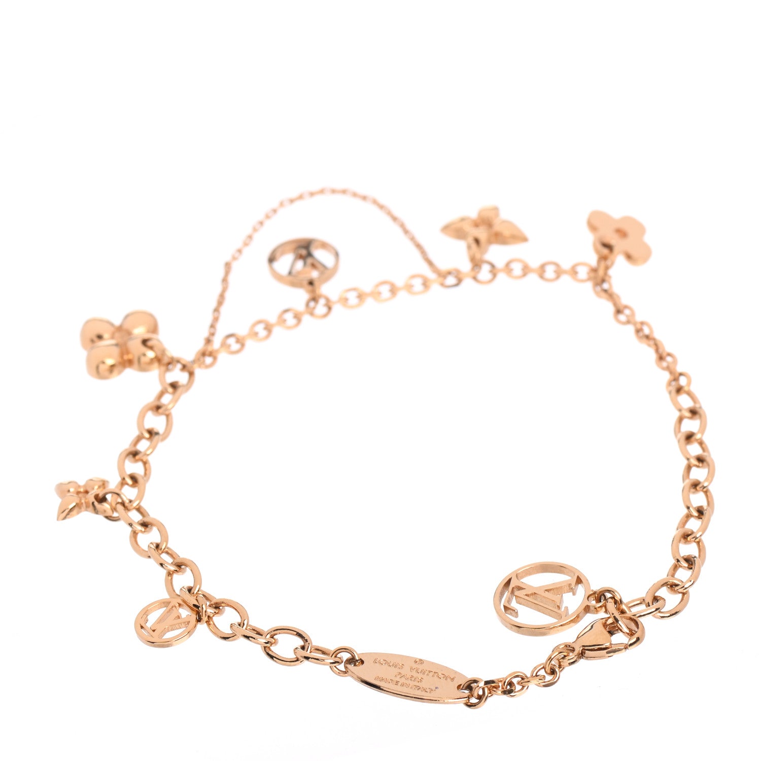 Louis Vuitton Metal Monogram Blooming Supple Bracelet 3 of 5