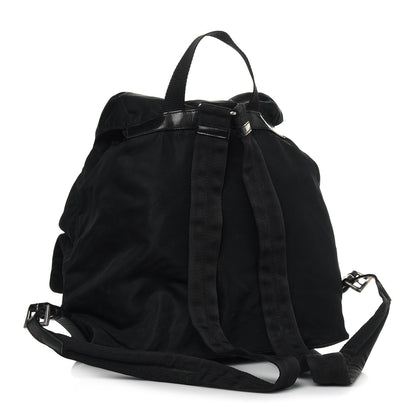 Prada Nylon Vela Medium Backpack Black 3 of 15
