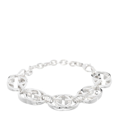 Gucci Sterling Silver Britt G Link Bracelet 1 of 3