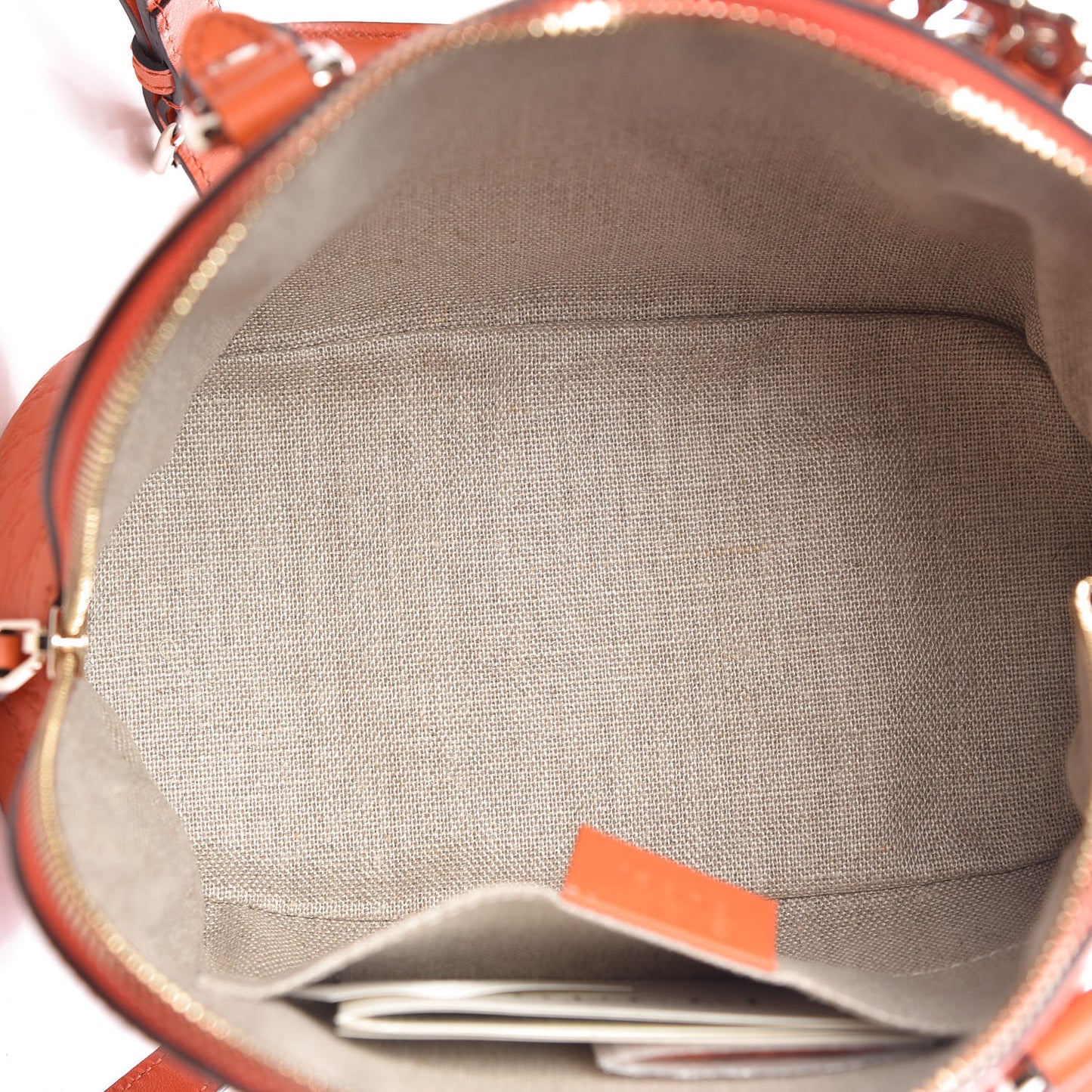 Microguccissima Mini Dome Bag Sun Orange