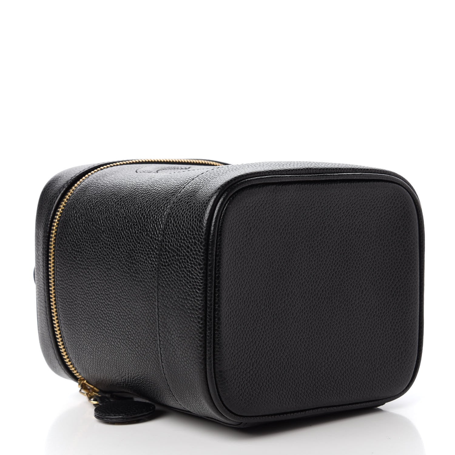 Chanel Caviar Cosmetic Vanity Bag Black 4 of 11