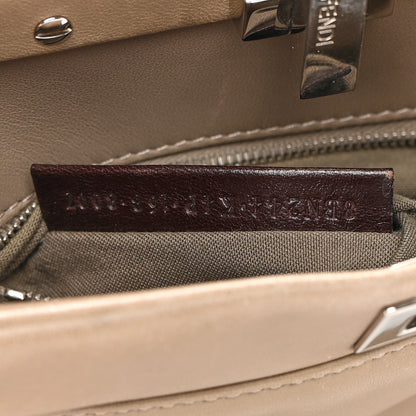 Fendi Nappa Mini Peekaboo Iconic Satchel Tortora 8 of 20