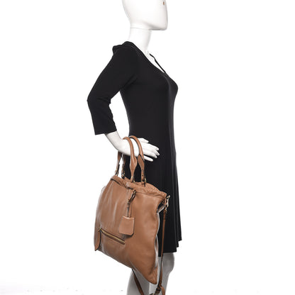 Burberry Prorsum Deerskin Big Crush Tote Fudge 3 of 18