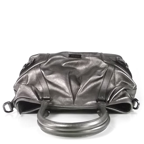Leather Faldon Tote Anthracite