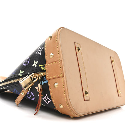 Louis Vuitton Monogram Multicolor Alma GM Black 8 of 9