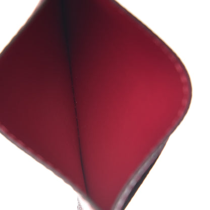 Louis Vuitton Calfskin Jeanne Wallet Insert Fuchsia 5 of 6
