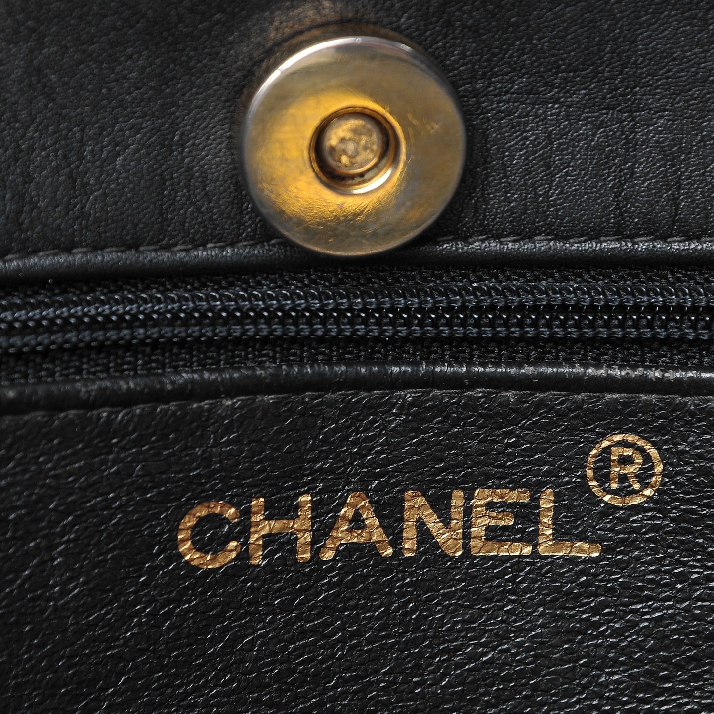 Calfskin CC Tote Black