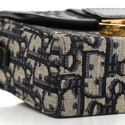 Christian Dior Oblique 30 Montaigne Box Bag Blue 8 of 11