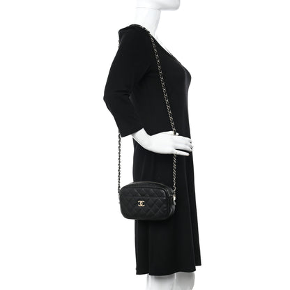 Chanel Caviar Quilted Small Timeless Camera Case Black 2 of 11