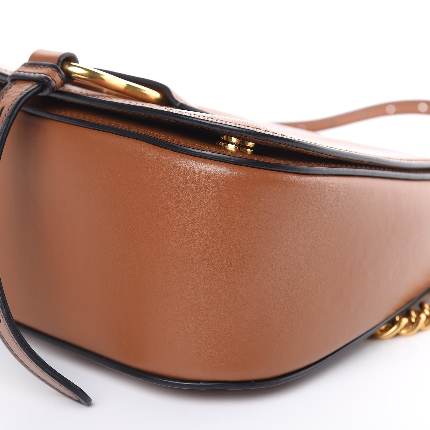 Miu Miu Goatskin Madras Dahlia Brandy 9 of 9