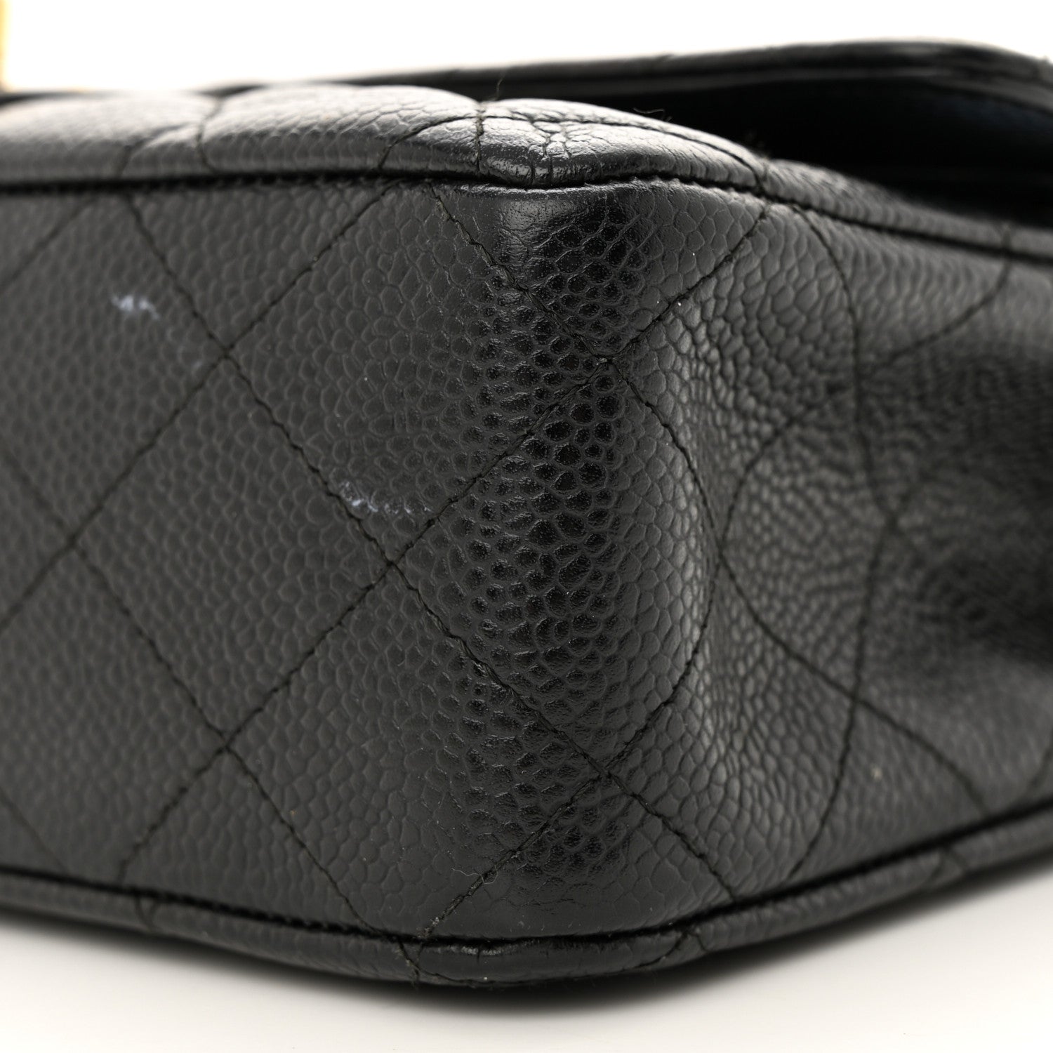 Chanel Caviar Quilted Medium Double Flap Black 10 of 14