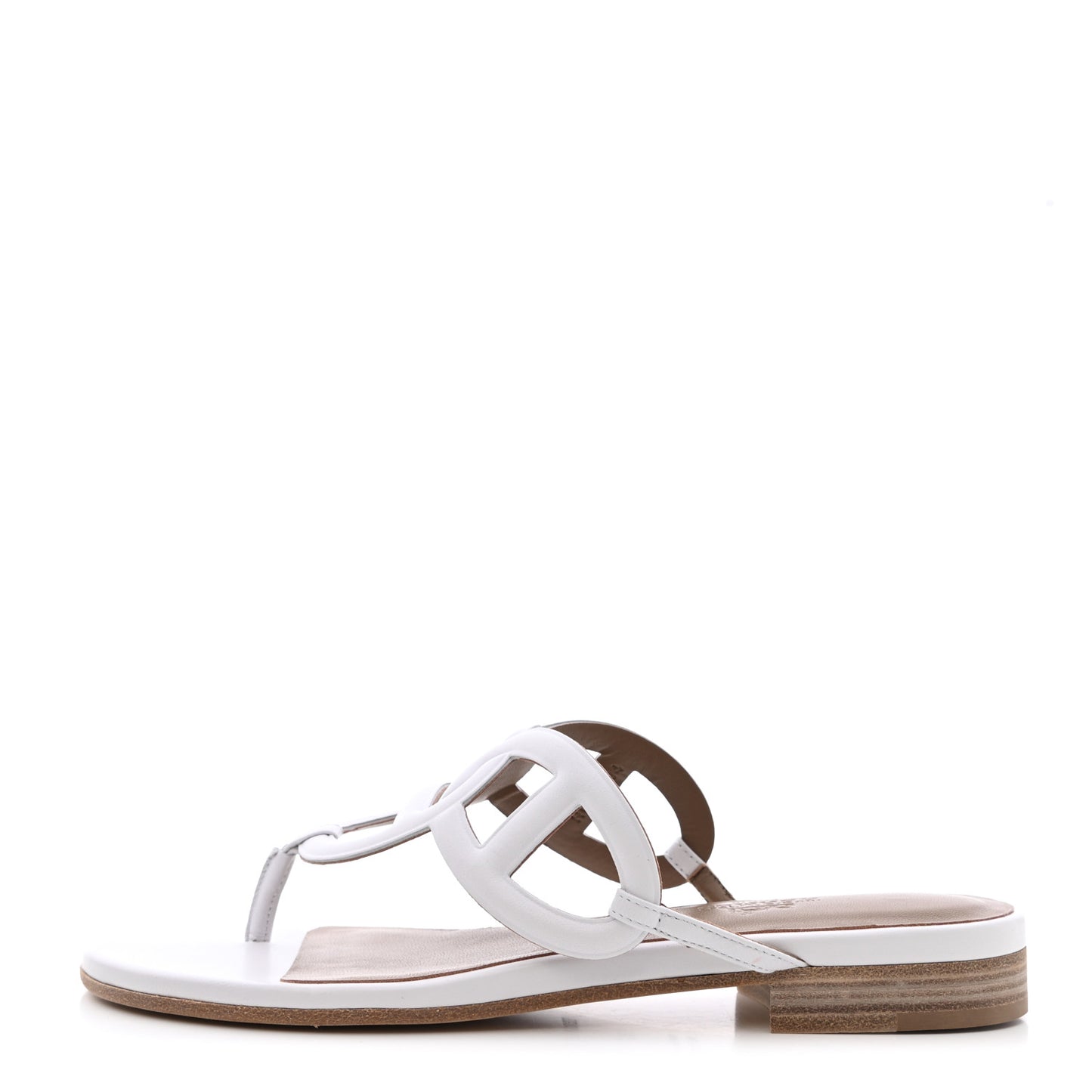 Nappa Womens Beach Sandals 36 White