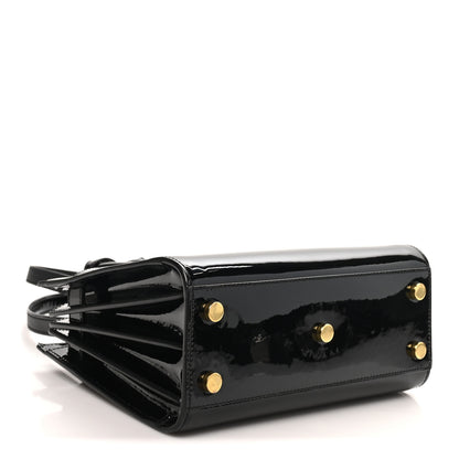 Saint Laurent Patent Nano Sac de Jour Black Black 4 of 10