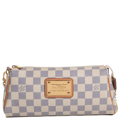 Louis Vuitton Damier Azur Eva Clutch 1 of 8