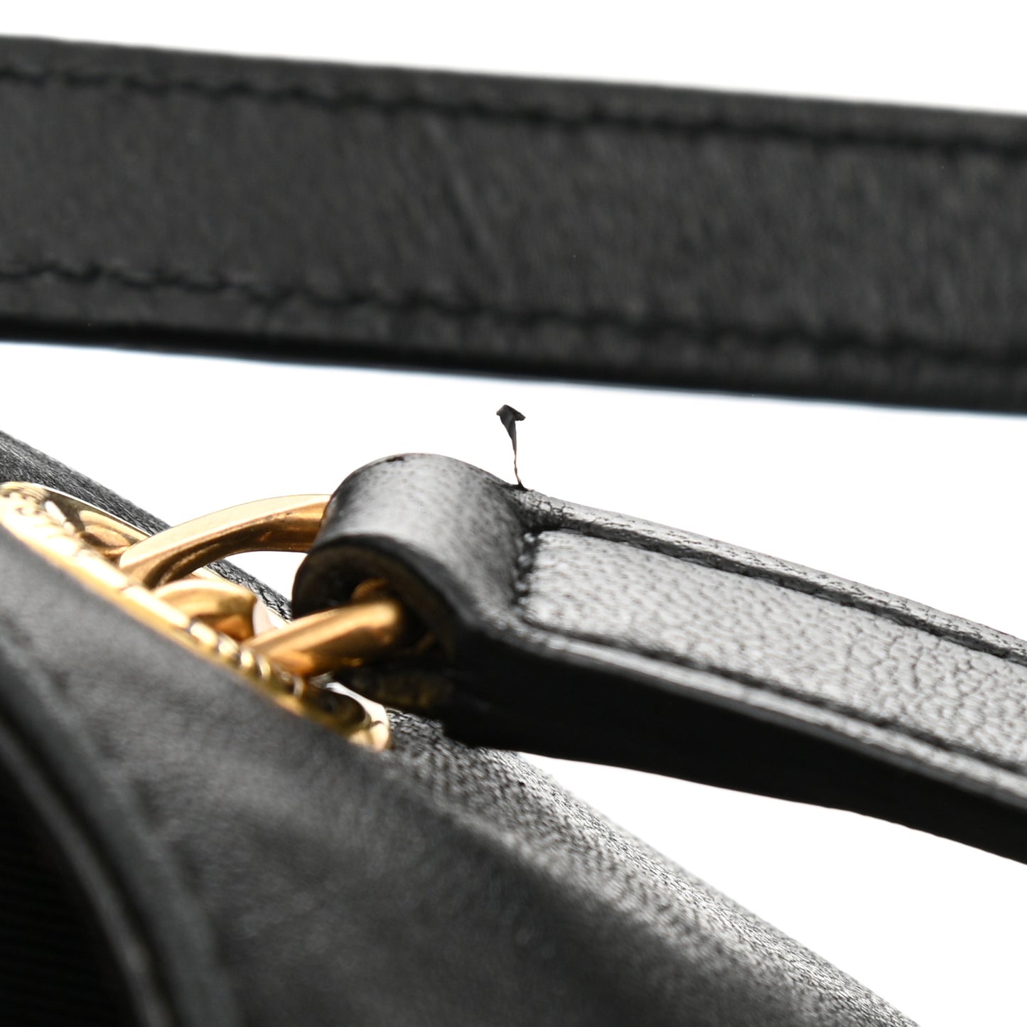 Lambskin Matelasse Monogram Joe Backpack Black
