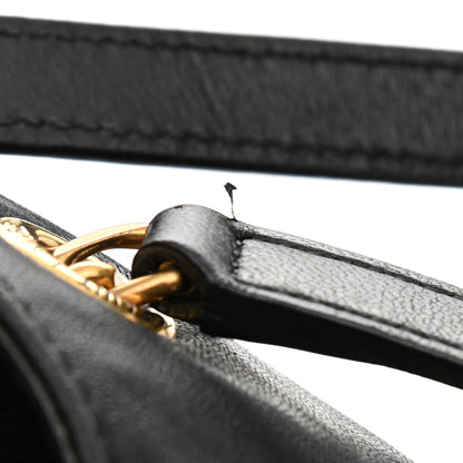 Saint Laurent Lambskin Matelasse Monogram Joe Backpack Black 8 of 8