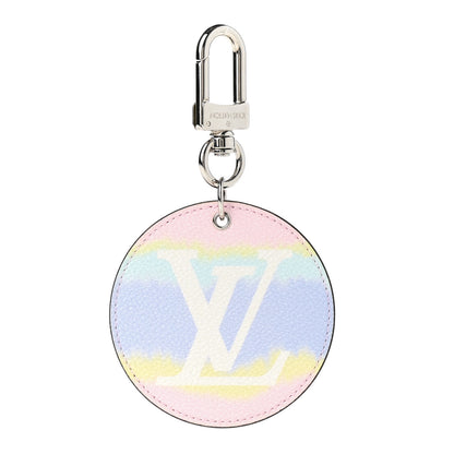 Louis Vuitton Monogram Escale Bag Charm Key Holder Pastel 1 of 3