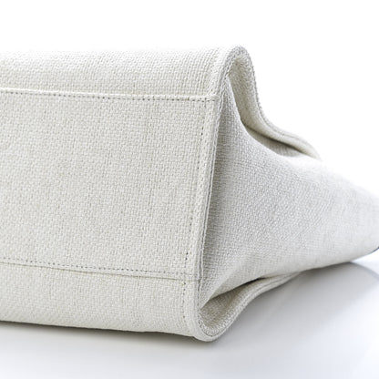 Chanel Canvas Medium Deauville Tote White 10 of 10