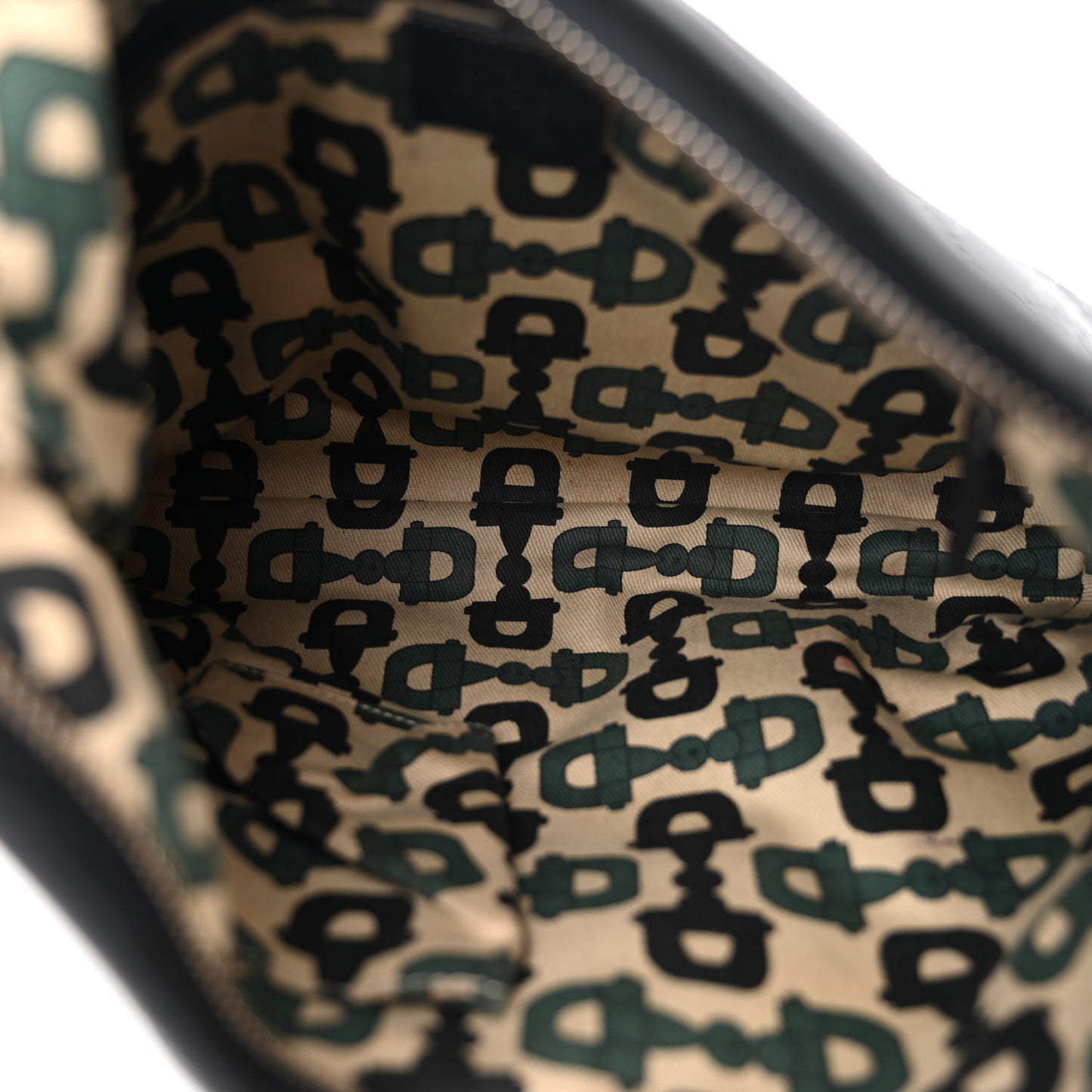 Guccissima Medium Abbey D Ring Hobo Black