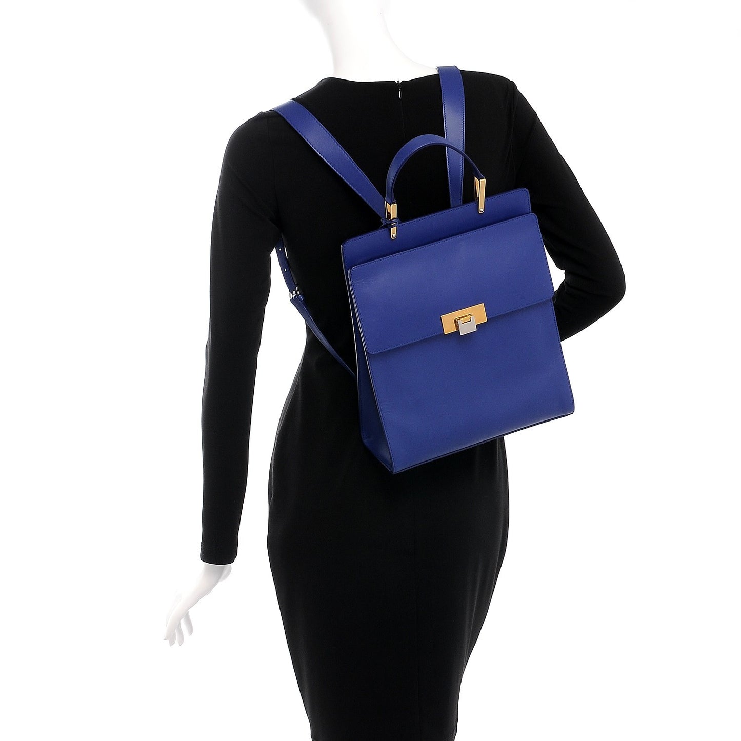 Veau Le Dix Backpack Bleu Mineral