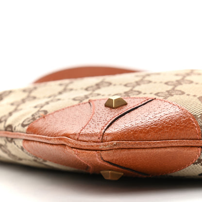Gucci Monogram Studded Messenger Orange 9 of 10