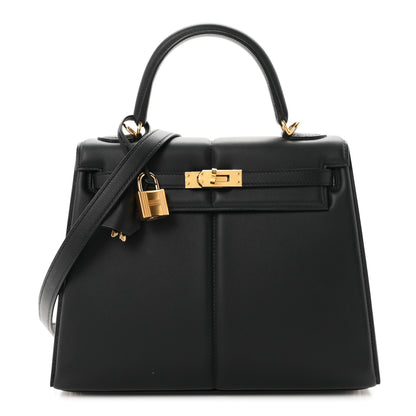 Hermes Swift Kelly Padded Sellier 25 Black 1 of 12