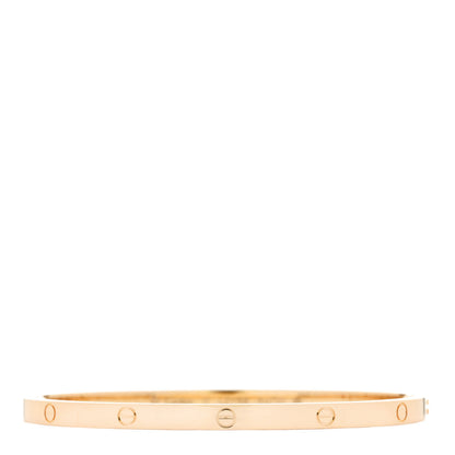 Cartier 18K Yellow Gold Small LOVE Bracelet 17 1 of 5