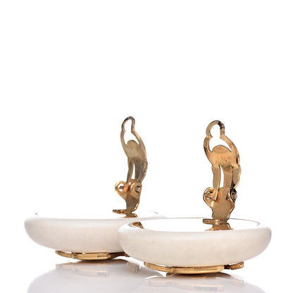Chanel CC Clip On Earrings Gold 5 of 7