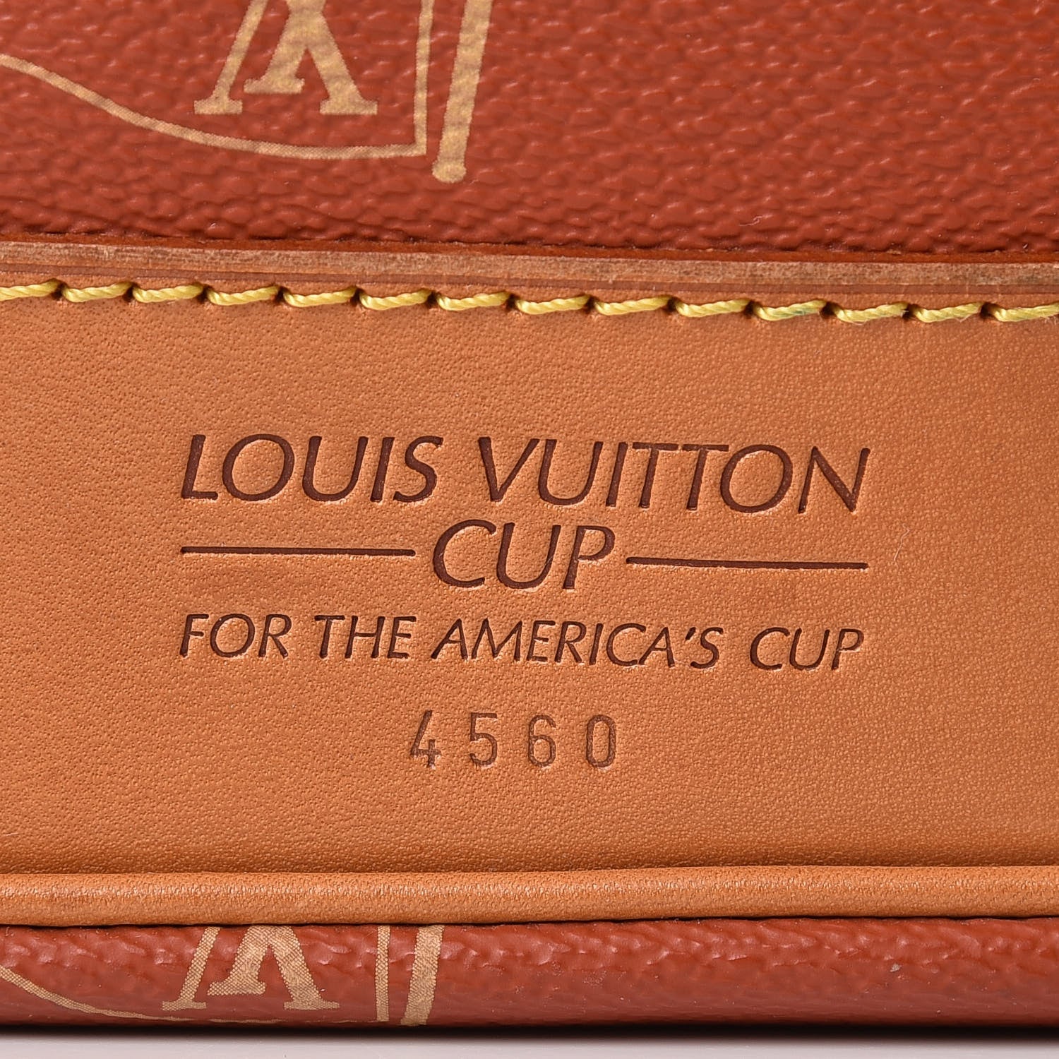 Louis Vuitton Canvas Americas Cup 1995 Saint Tropez Drawstring Bag Red 7 of 10