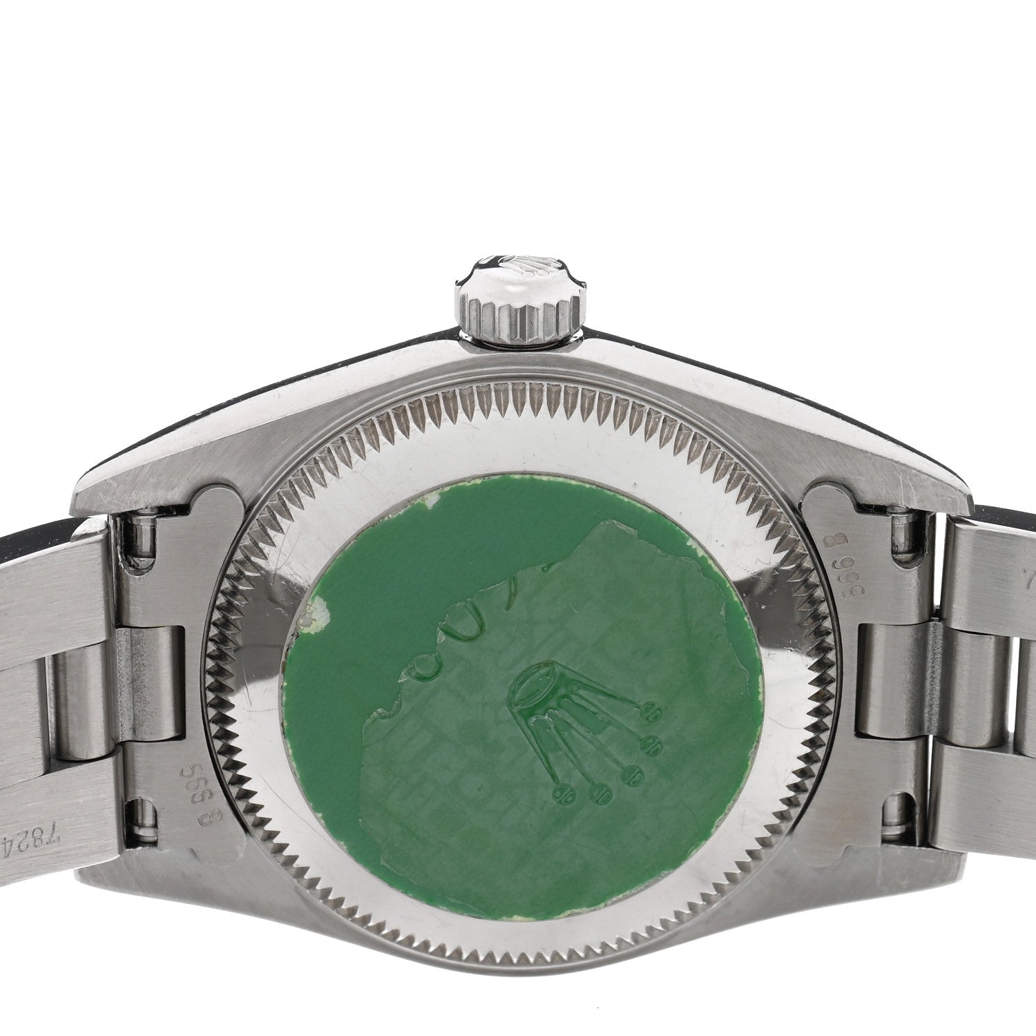 Rolex Stainless Steel 24mm Oyster Perpetual Watch White Roman 76080 4 of 4