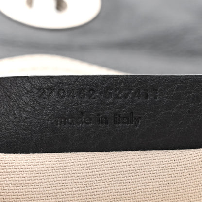 Saint Laurent Calfskin Canvas Large Muse Two Grey 7 of 12