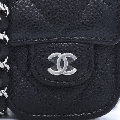 Chanel Caviar Quilted Airpods Case Black 11 of 12