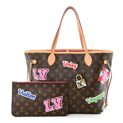 Louis Vuitton Monogram Travel Stickers Neverfull MM 1 of 11