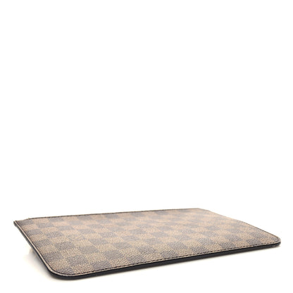 Louis Vuitton Damier Ebene Neverfull MM GM Pochette 4 of 8